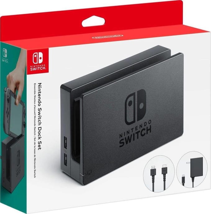 Officiële Nintendo Switch Docking Kit voor Nintendo Switch & Nintendo Switch OLED