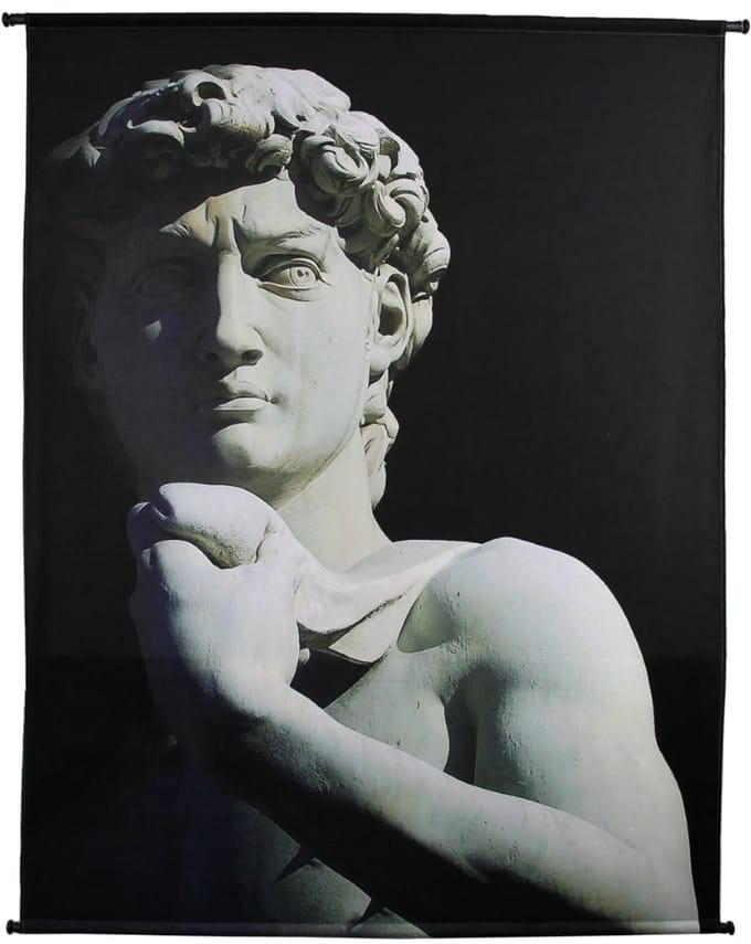 HD Collection Wanddoek Michel Angelo 140x3x170cm