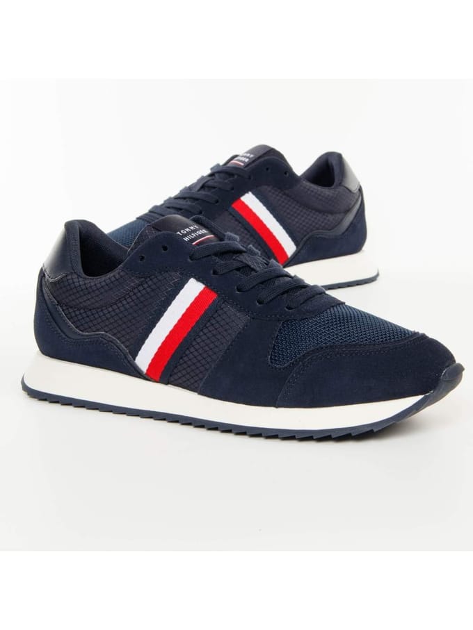 Sneakers voor heren van Tommy Hilfiger in het blauw