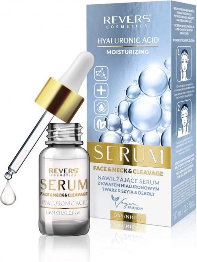 REVERS Cosmetics - Brightening Serum voor Gezicht – Hyaluronzuur – 10 ml – Hydratatie & Glow