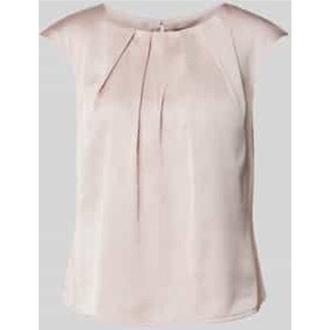 Blouseshirt met platte plooien