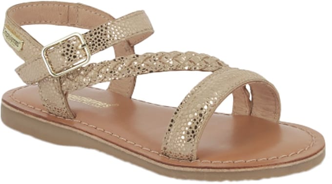 Beluga leren kindersandalen