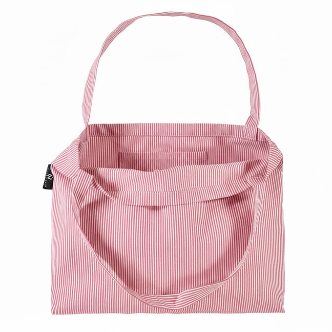 Wallabag - Tote Bag - Luiertas - Shopper - Mom Bag Summer Stripe Pink