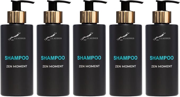 Shampoo Zen Moment 300 ml - gouden pomp - 5 stuks