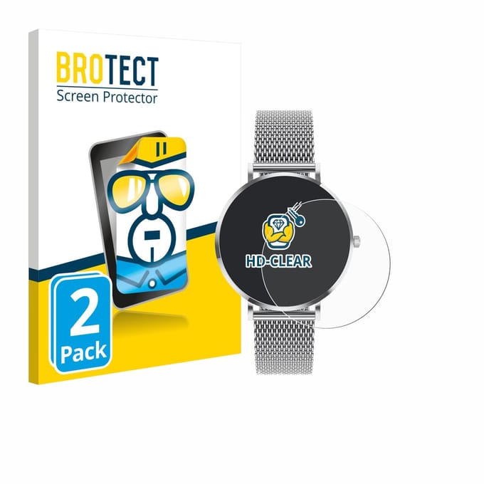 BROTECT - Screenprotector voor Pireware Amory 5 Mini - Folie Beschermfolie transparant 2 Stuks