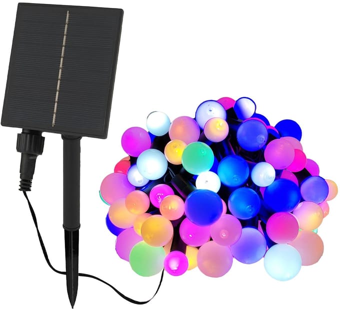 Solar lichtsnoeren 60LED BILLY