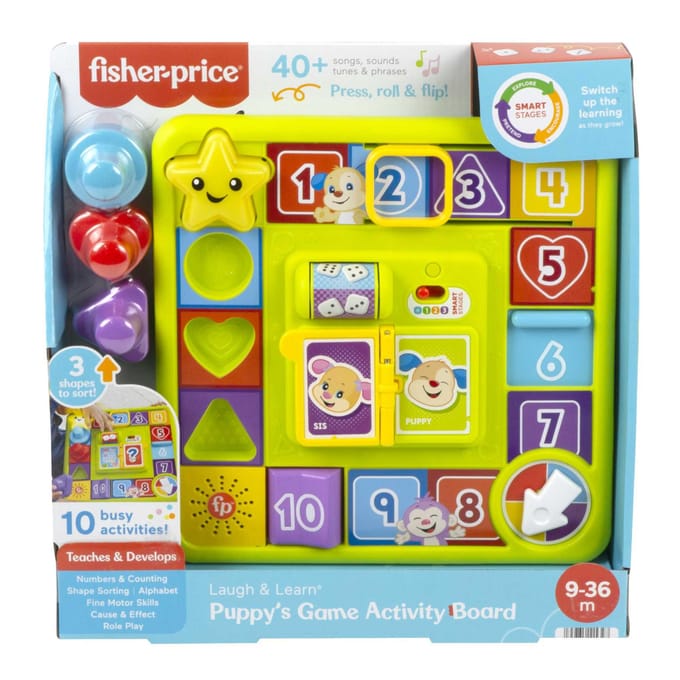 Fisher Price fantasie speelbord interactief speelgoed multicolor.