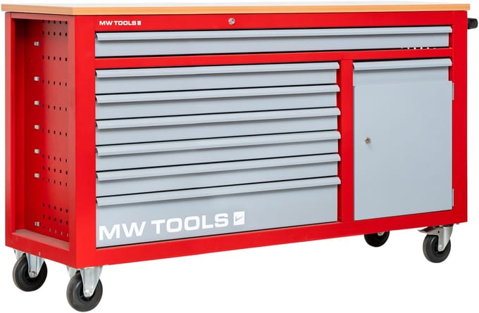 Gereedschapswagen XL 7 lades 1 kast MW Tools GW307K
