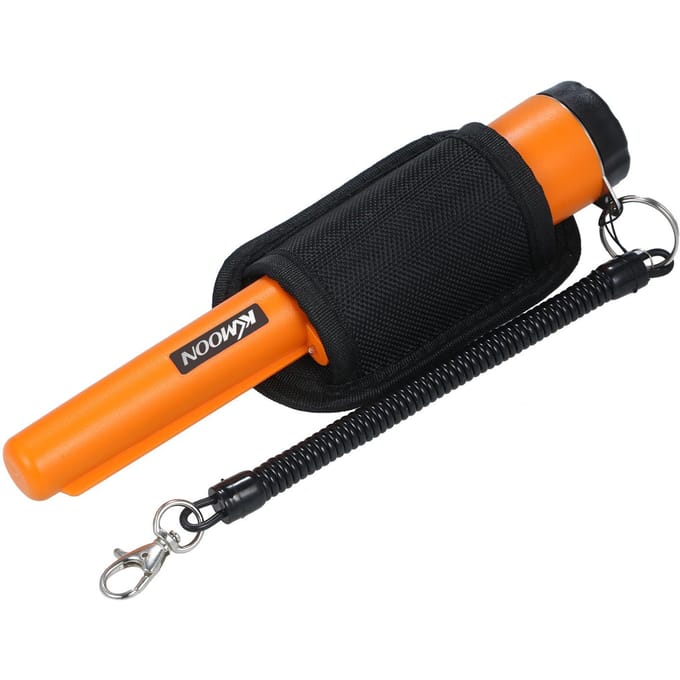Pinpointer Metaaldetector Draagbare Pinpointer Schatzoekmachine Zoemer Trilling Automatisch oranje