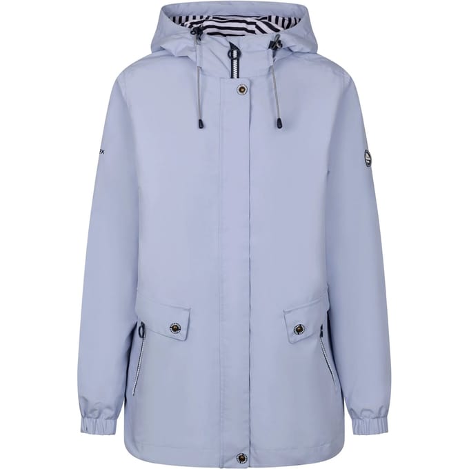 Trespass Dames/dames Flourish Waterproof Jasje (Koel Blauw)