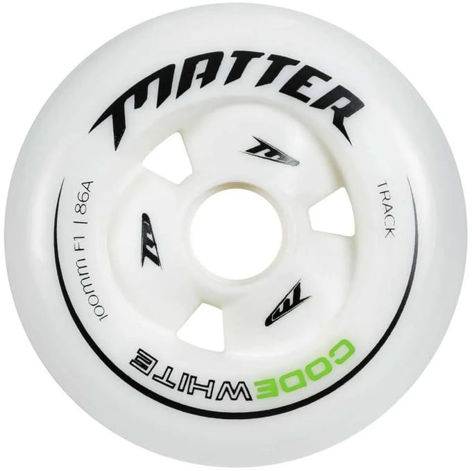Matter Wheels Code F1 Wiel Wit 100 mm