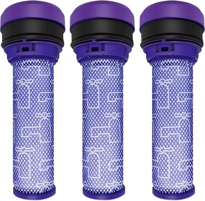 Wasbare Pre-Filter Set geschikt voor de Dyson DC28c, DC33c, DC37, DC37c, DC39, DC39c, DC41c en DC53 Serie (3 Stuks)