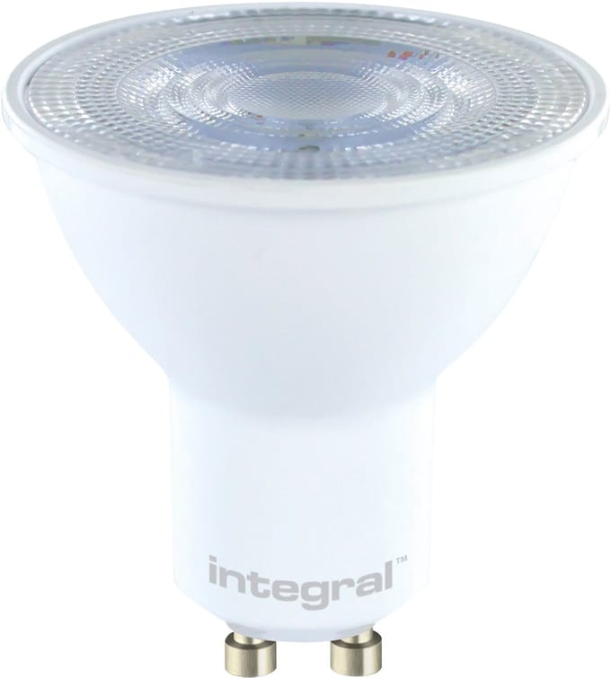 Integral LED - GU10 LED spot - 3,6 watt - 2700K extra warm wit - 400 lumen - dimbaar 10-pack