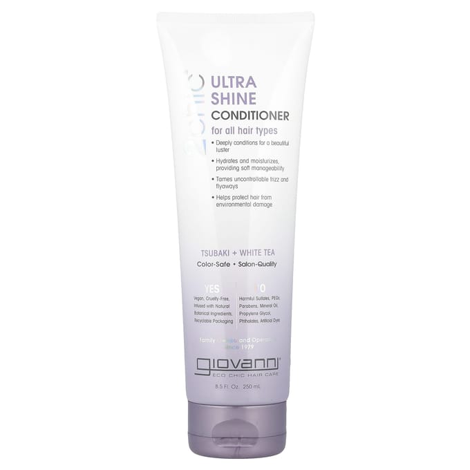 Giovanni Cosmetics - 2chic - Ultra-Shine Conditioner with Tsubaki & White Tea - 250 ml