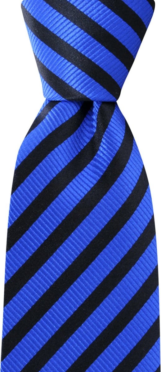 We Love Ties - Stropdassen - Stropdas Super Dad - marineblauw / kobaltblauw
