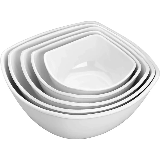 Vierkante kom van melamine Lacor