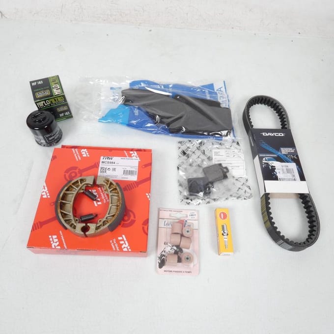 Onderhoudsset Sceed24 voor scooter Piaggio Vespa LX 125 4T 2V AC