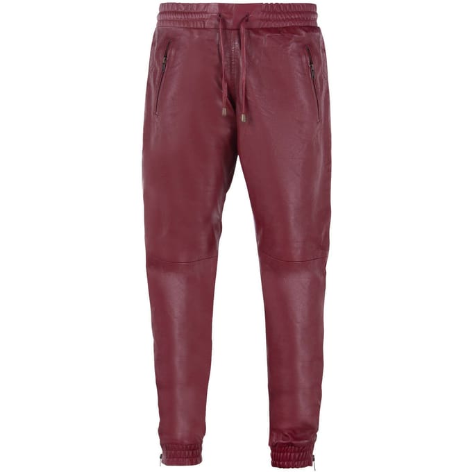 Leren joggingbroek voor heren, Boston