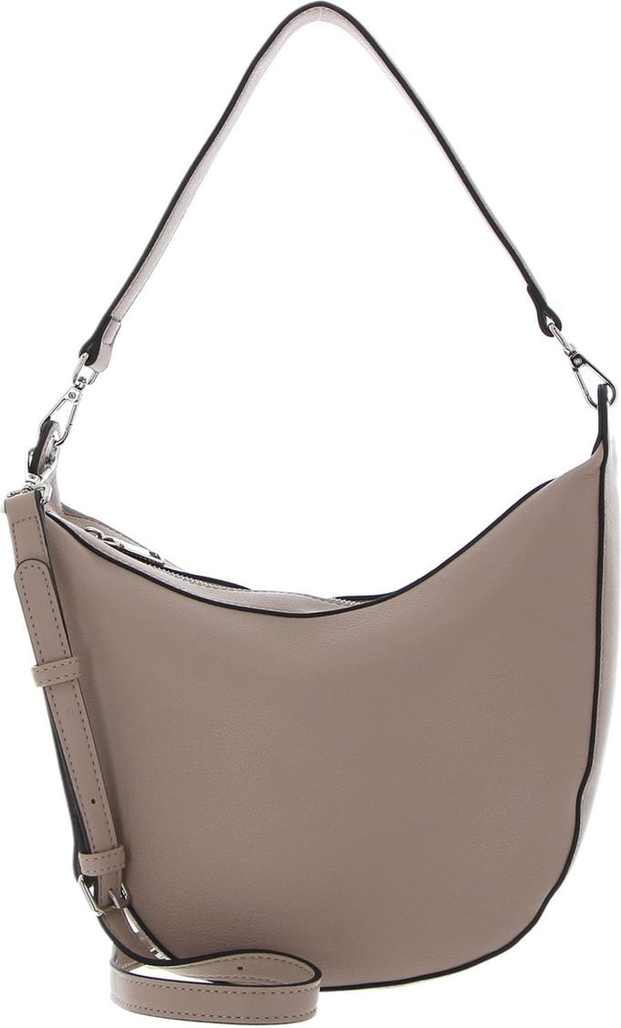 SEIDENFELT MANUFAKTUR Schoudertas Halsa Hobo Taupe Beige