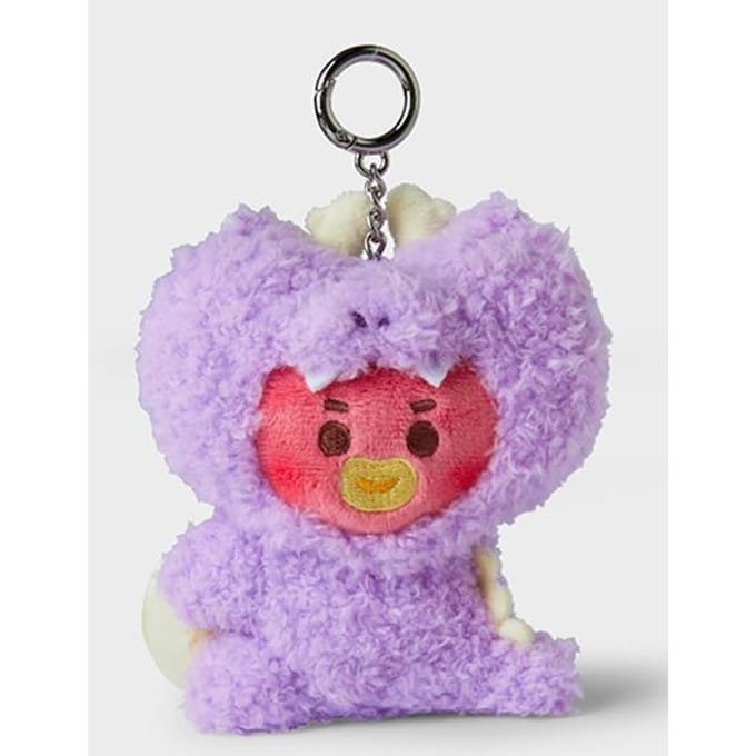 BT21 BABY Nieuwjaar drakenpop sleutelhanger pink