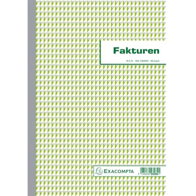 Facturenboek Exacompta Manifold dupli 50vel Nl