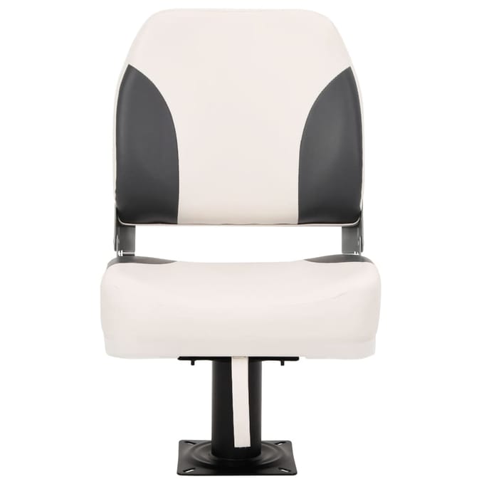 vidaXL - Bootstoel - 2 - set - inklapbaar - met - lage - rugleuning
