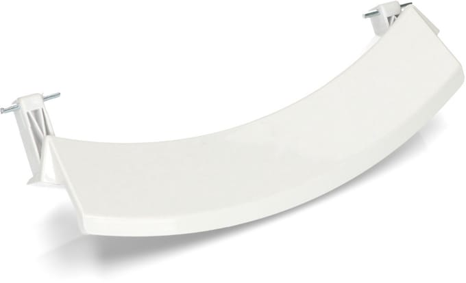 Handgreep wasmachine deur - geschikt voor Bosch Siemens Smeg - deurgreep wit - 00751782