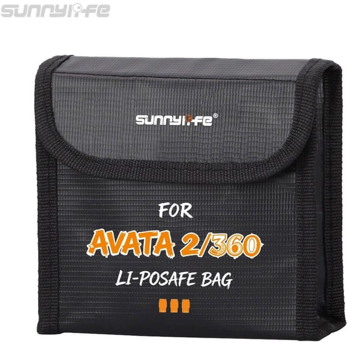 LiPo Safe Bag voor DJI Avata 2 / 360 - 3 accu's