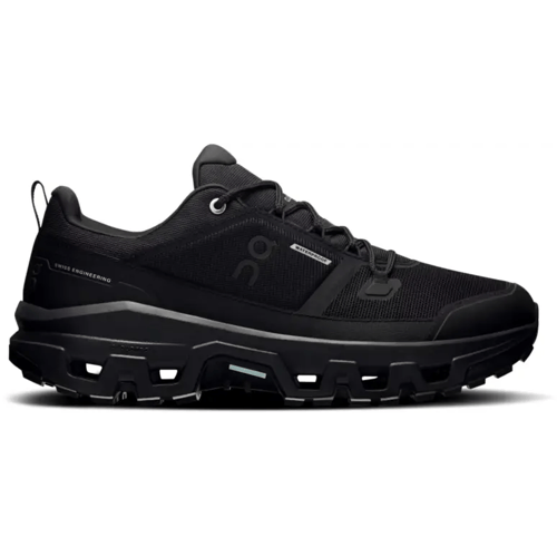 ON Running Cloudrock Low WP Waterproof - Herren Wanderschuhe Trekking Schuhe Schwarz 3MF10251043 ORIGINAL EU 42.5 US 9 zwart