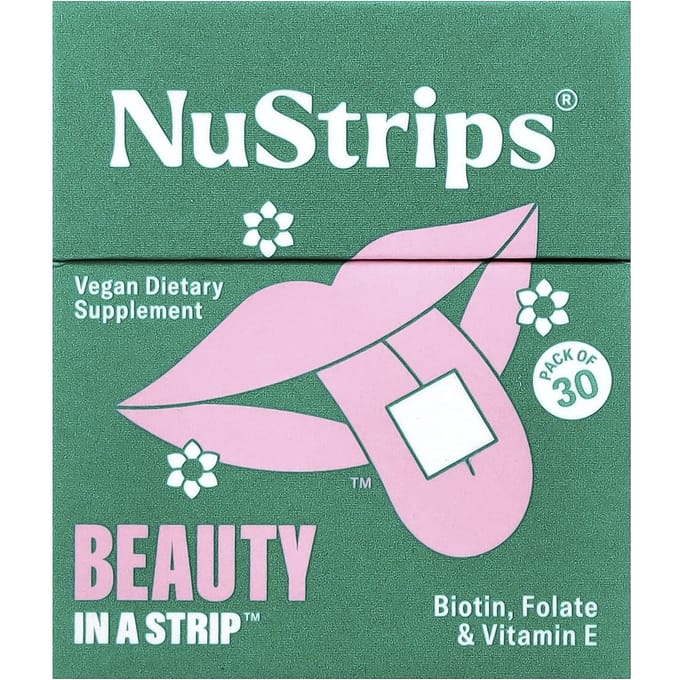 NuStrips, Beauty In A Strips™, Fraise Sucrée, 30 Bandes