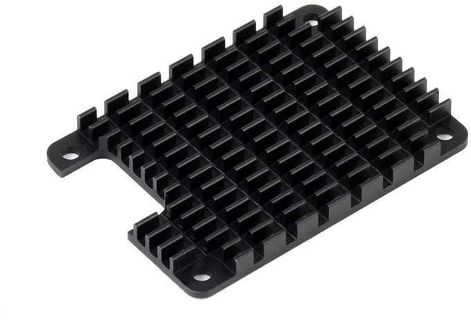 Aluminium Koellichaam voor Compute Module 4 (CM4) met Antenne Uitsparing