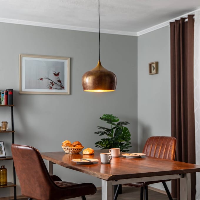 Opviq Berceste 211-S hanglamp Ø30cm goud