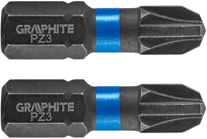 Graphite Bity - Udarowy - PZ3 - 25 mm