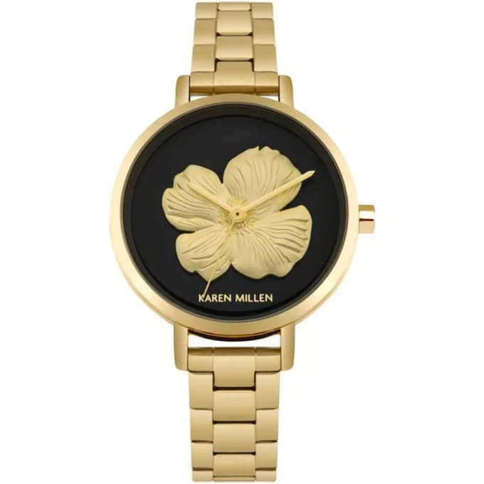 Karen Millen KM126BGM Dames Horloge 34mm 3 ATM