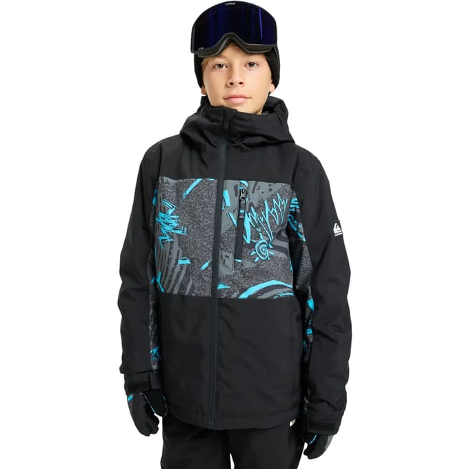 Snowboardjas voor kinderen Quiksilver Side Hit Printed