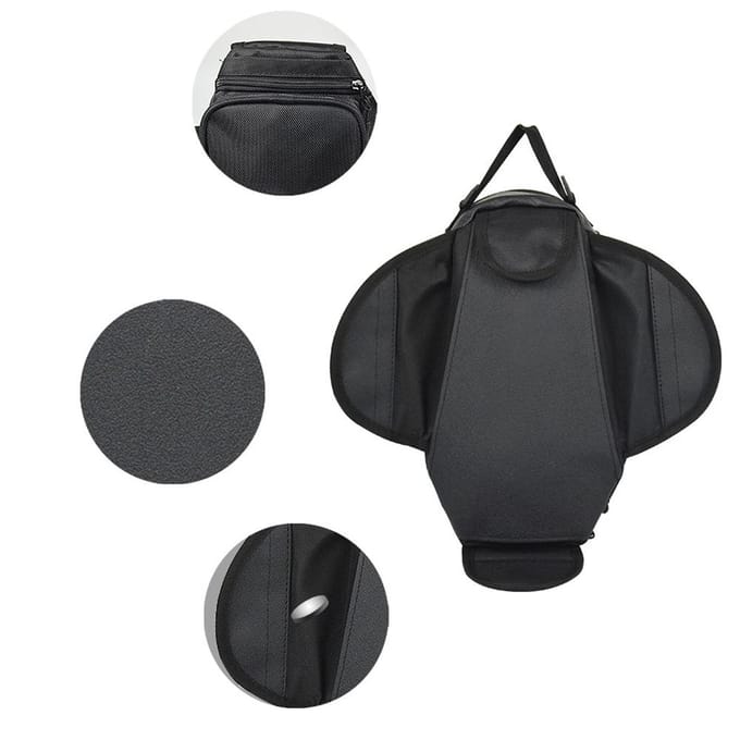 Magnetische motorfietstanktas Waterdicht 6,5 inch touchscreen Telefoonzakje Universele motorfiets