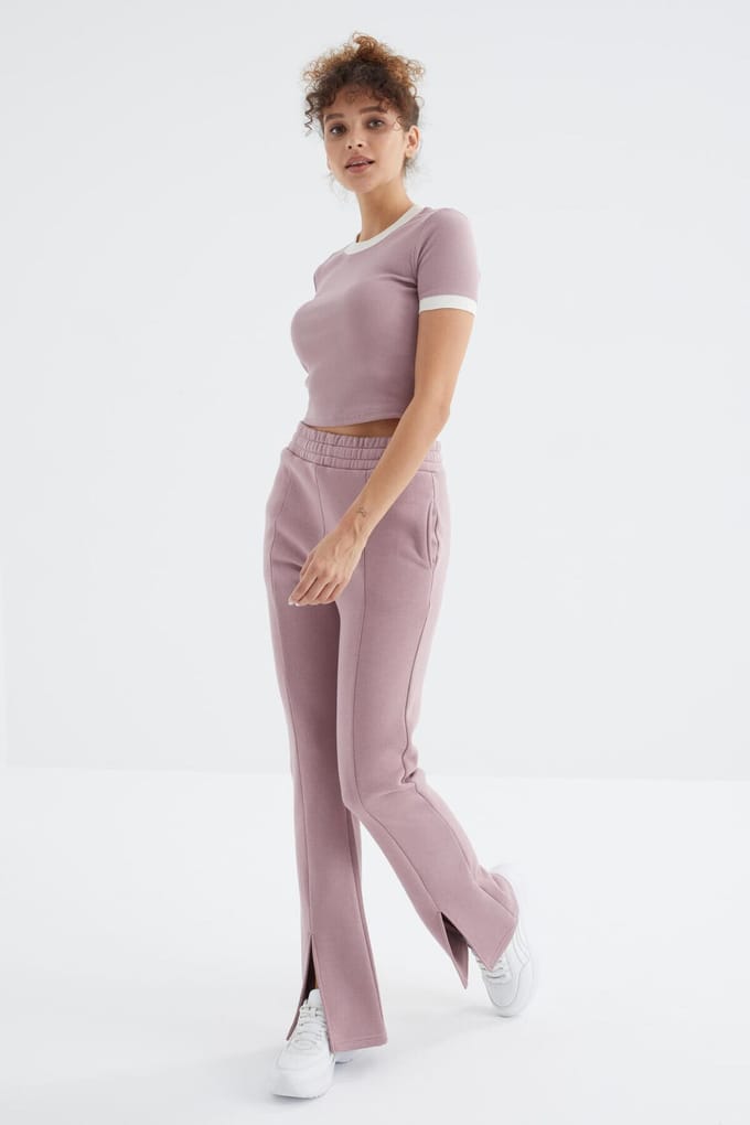 Dames Relaxed Straight-leg Sweatpants