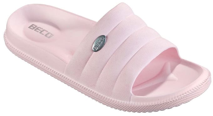 BECO Slippers Dames - Eva - Zachtroze - Maat 41