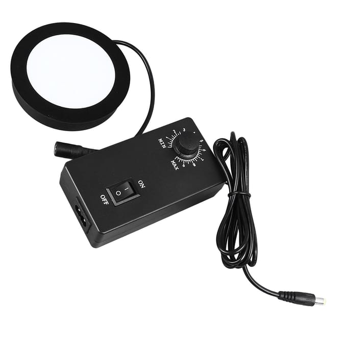 Microscoop Bodemlicht LED Instelbare Verlichting Ronde Lichtbron voor Laboratorium