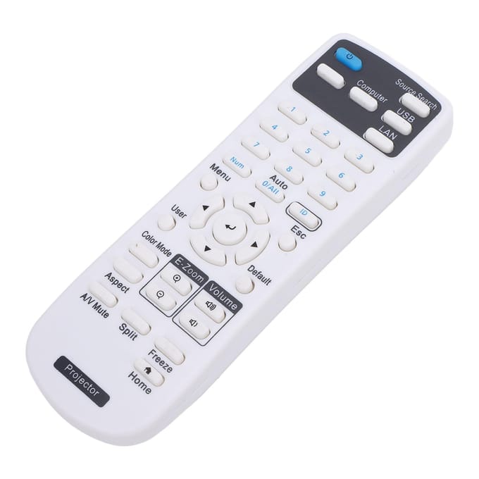 219863500 Vervangende Afstandsbediening voor EX3280 EX5280 EX9230 VS260 EB-992F EB-982W EB-972 EB-118 white
