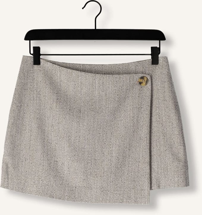 My Essential Wardrobe Emmymw Wrap Skirt Dames - Korte rok - Zand - Maat 38
