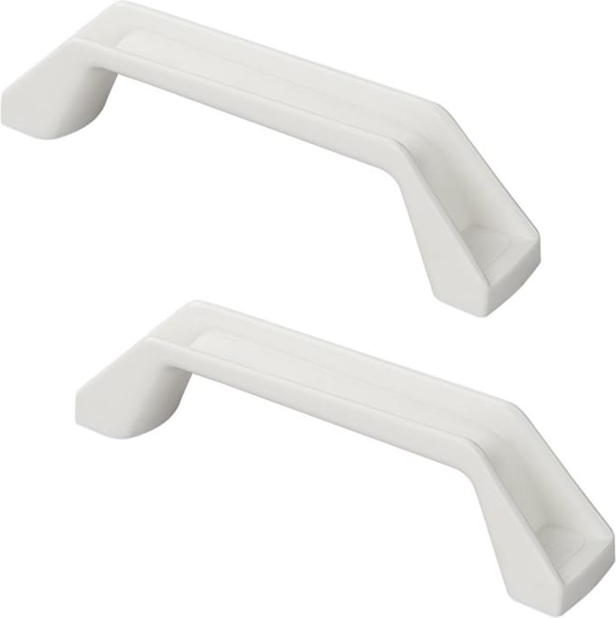 ProPlus Rangeergreep - Kunststof - 18 cm - Wit - Set van 2