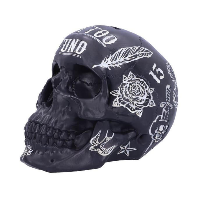 Nemesis Now - Gothic beeld - Tattoo Fund - voor Geen - zwart-wit