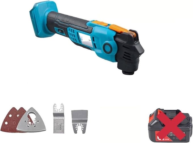 Oscillerend Gereedschap - Multitool - Klus Klaren - Snel Wissel Systeem - Kit 1 - Zwart