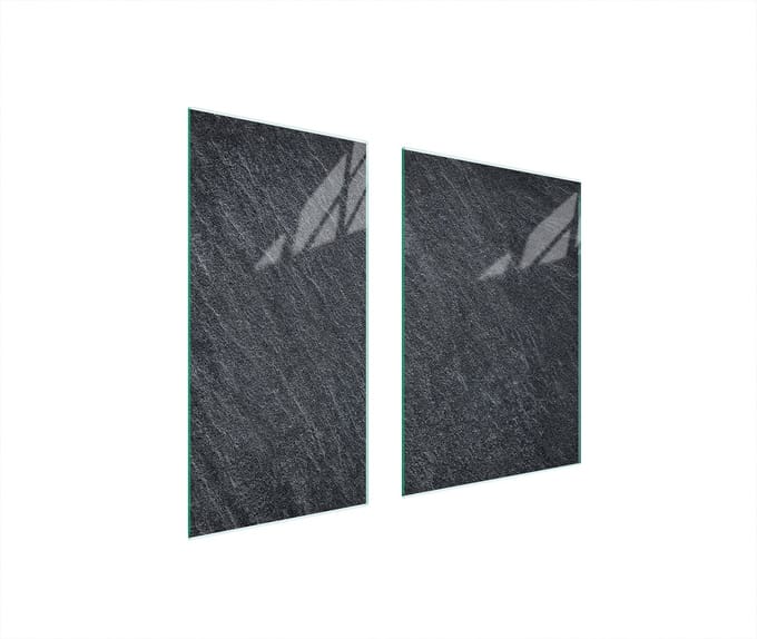 TMK ArtDeko - Snijplank - 75x52 cm - Multicolor - Glas