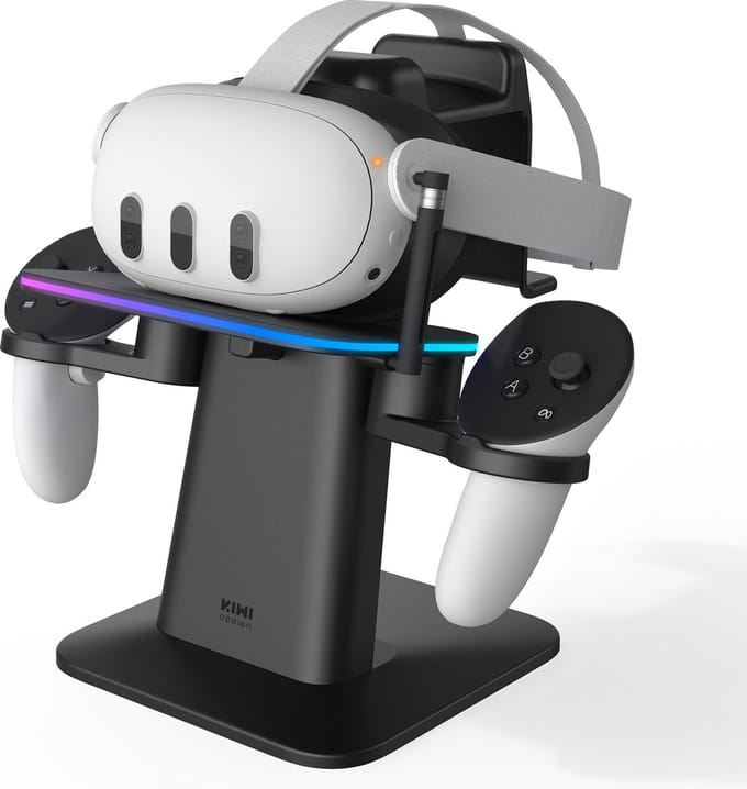 RGB-laadstandaard voor Meta Quest 3 | KIWI DESIGN & META