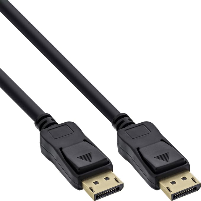 Kabel inLine DisplayPort 4K60HZ M/M 2 Meter schwarz