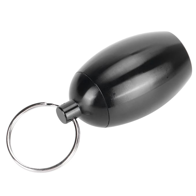 Multifunctionele Mini Waterdichte Pillendoosje Medicijndoos Fleshouder Container voor Zwembad Sauna black