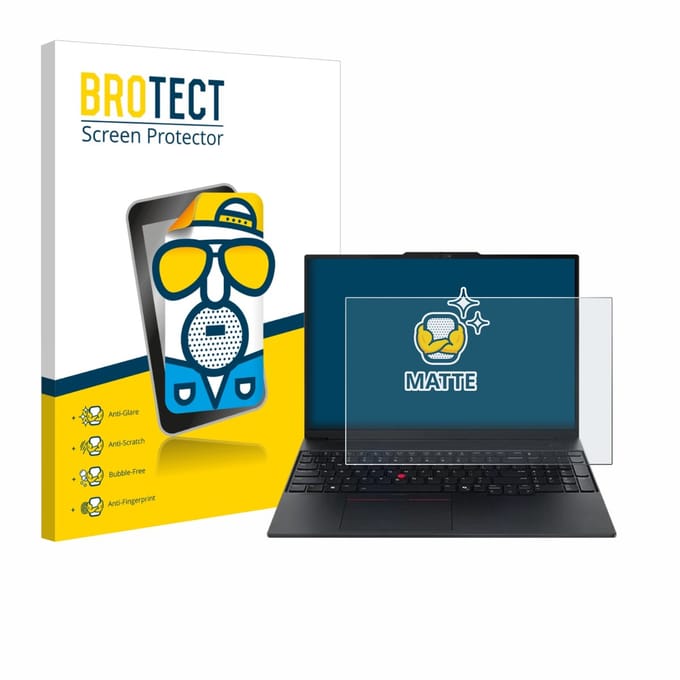 BROTECT - Screenprotector voor Lenovo ThinkPad E16 Gen 3 - Folie Beschermfolie matte