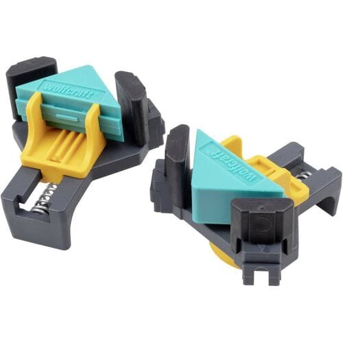 wolfcraft - Hoekklem 2 stuks - 2 Hoekklemmen - 3051000